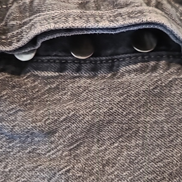 Zara women's size 4 black acid washed jeans - Picture 3 of 6